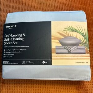 Miracle Self-Cooling & Self-Cleaning Sheet Set - Light Gray